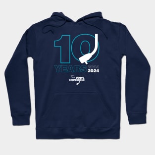 10 YEARS OUTLINED Hoodie